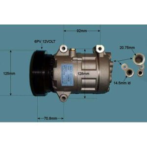 Compressor (AirCon Pump) Nissan Almera 1.5 DCi Diesel (Jan 2003 to 2023)