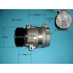 Compressor (AirCon Pump) Nissan Interstar 3.0 Dci Diesel (Apr 2004 to 2023)