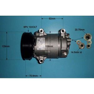 Compressor (AirCon Pump) Nissan Almera 1.5 DCi Diesel (Jan 2003 to 2023)