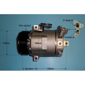 Compressor (AirCon Pump) Nissan Primastar 2.0 DCI Diesel (2012 to 2023)