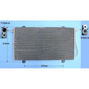 Condenser (AirCon Radiator) Nissan Interstar 2.2 DCI Diesel (Jul 2002 to Jan 2003)