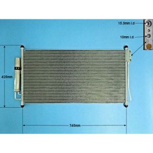 Condenser (AirCon Radiator) Nissan Murrano 3.5 V6 CVT Petrol (Mar 2005 to Nov 2007)