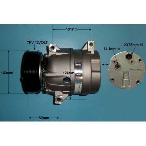 Compressor (AirCon Pump) Nissan Interstar 2.5 DCi Diesel (Apr 2006 to 2023)