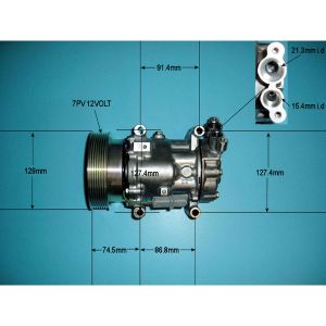 Compressor (AirCon Pump) Nissan Note 1.5 Dci Diesel (Jan 2006 to May 2008)