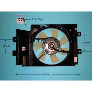 Radiator Cooling Fan Nissan Micra 1.0 Petrol Automatic (Oct 1996 to Sep 2000)