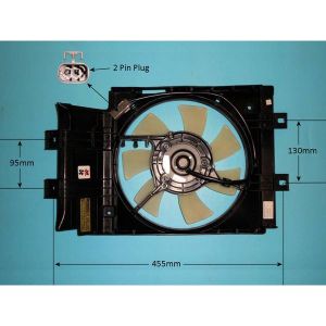 Radiator Cooling Fan Nissan Micra 1.3 Petrol Automatic (Aug 2000 to Feb 2003)