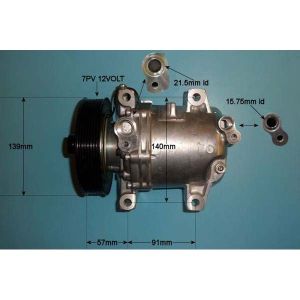 Compressor (AirCon Pump) Nissan Navara / King Cab 2.5 Dci Diesel (May 2005 to Sep 2009)