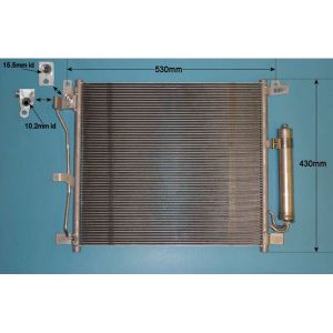 Condenser (AirCon Radiator) Nissan Juke 1.5 DCi Diesel (May 2013 to May 2014)