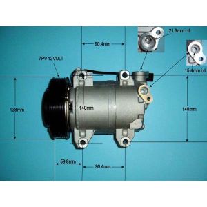 Compressor (AirCon Pump) Nissan Murrano 2.5 Dci Diesel (Jan 2010 to Sep 2014)