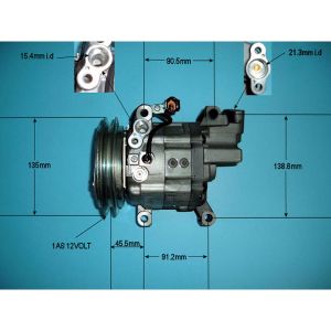 Compressor (AirCon Pump) Nissan X Trail 2.2 DCi Diesel (Jul 2001 to Oct 2005)
