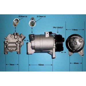 Compressor (AirCon Pump) Nissan Murrano 3.5 V6 CVT Petrol (Oct 2008 to Sep 2014)