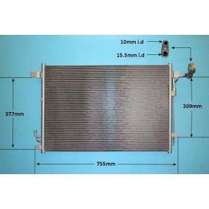 Condenser (AirCon Radiator) Nissan Murrano 3.5 V6 CVT Petrol (Oct 2008 to Sep 2014)