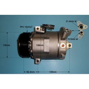 Compressor (AirCon Pump) Nissan NV 400 Van 2.3 DCi Diesel (Nov 2011 to Jun 2016)