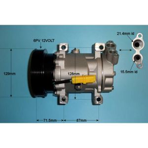 Compressor (AirCon Pump) Nissan Juke 1.5 DCi Diesel (Jun 2010 to May 2013)