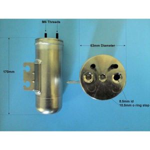 Receiver Drier Peugeot 206 1.9 D Diesel (Oct 2003 to 2023)