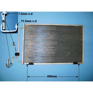 Condenser (AirCon Radiator) Peugeot 405 1.8 Petrol (Aug 1993 to Dec 1997)