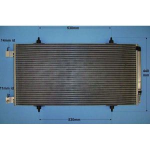 Condenser (AirCon Radiator) Peugeot 807 3.0 V6 Petrol (Jan 2003 to Sep 2005)