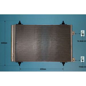 Condenser (AirCon Radiator) Peugeot 3008 1.6 THP Petrol (Jun 2009 to Aug 2016)