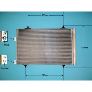 Condenser (AirCon Radiator) Peugeot 508 1.6 VTI Petrol (Nov 2010 to Aug 2018)