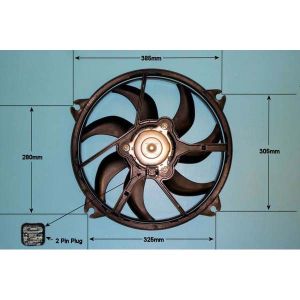 Radiator Cooling Fan Peugeot 406 2.2 HDi Diesel (Jun 2002 to 2023)