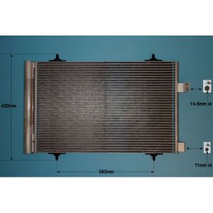 Condenser (AirCon Radiator) Peugeot 508 2.0 HDi 180HP RXH Diesel (Apr 2014 to Dec 2018)