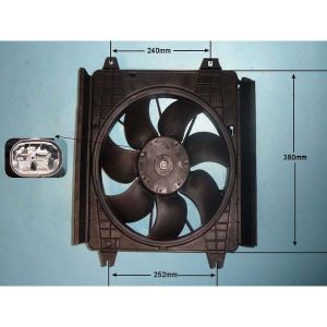 Radiator Cooling Fan Peugeot 107 1.4 HDi Diesel (Jun 2005 to 2023)