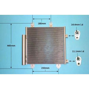 Condenser (AirCon Radiator) Peugeot 108 1.0 VVTI Petrol (May 2014 to 2023)