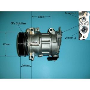 Compressor (AirCon Pump) Peugeot 3008 1.2 Petrol (Jan 2015 to Aug 2016)