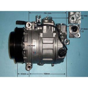 Compressor (AirCon Pump) Porsche 911 (997 Chassis) 2004-2011 3.6 CARRERA Petrol (Jun 2008 to Dec 2012)