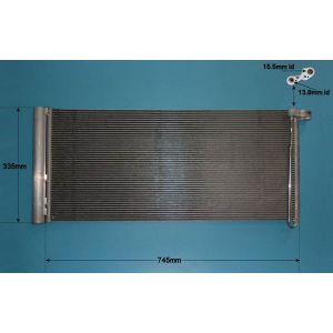 Condenser (AirCon Radiator) Porsche Panamera 3.0 4S Petrol (Jul 2013 to Oct 2016)