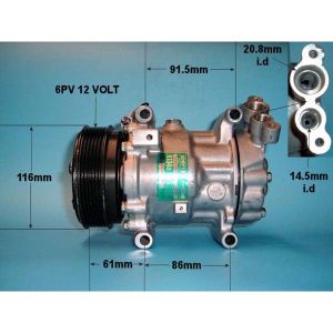 Compressor (AirCon Pump) Renault Clio MK2 2.0 16v SPORT Petrol (Mar 1999 to 2023)