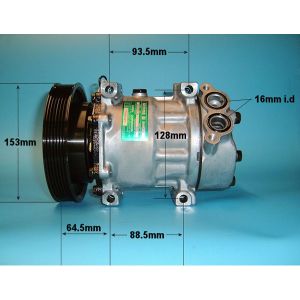Compressor (AirCon Pump) Renault Safrane MK1 3.0 V6 TURBO Petrol (Feb 1993 to Jul 1995)
