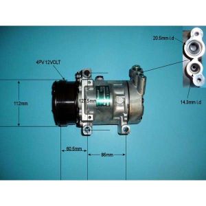 Compressor (AirCon Pump) Renault Clio MK2 1.0 Petrol (May 2000 to 2023)