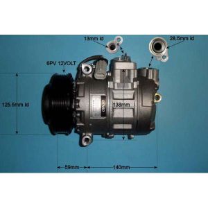 Compressor (AirCon Pump) Renault Vel Satis 3.0 V6 DCI Diesel (Apr 2004 to 2023)