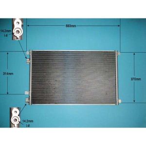 Condenser (AirCon Radiator) Renault Grand Scenic 1.5 Dci Diesel (Apr 2004 to 2023)