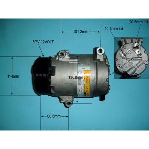 Compressor (AirCon Pump) Renault Espace MK4 2.0 16v Petrol (Mar 2004 to Jun 2010)