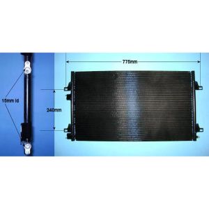 Condenser (AirCon Radiator) Renault Laguna MK2 2.0 DCi Diesel (Jun 2005 to Oct 2007)