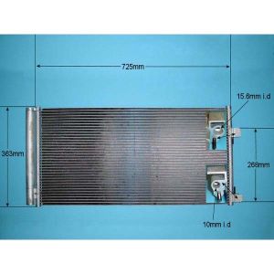 Condenser (AirCon Radiator) Renault Laguna Coupe 2.0 16v TURBO Petrol (Sep 2008 to 2023)
