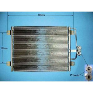 Condenser (AirCon Radiator) Renault Megane 1.6 Petrol (May 1999 to Sep 2000)
