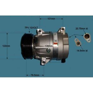 Compressor (AirCon Pump) Renault Megane 1.9 DCI Diesel (Nov 2002 to 2023)
