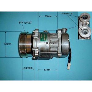 Compressor (AirCon Pump) Renault Clio MK2 3.0 24v V6 Petrol (Sep 2000 to 2023)