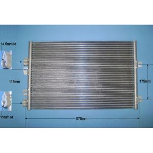 Condenser (AirCon Radiator) Renault Kangoo FC0/1 Express 1.5 Dci Diesel (Oct 2004 to Dec 2006)
