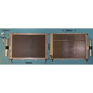 Condenser (AirCon Radiator) Renault Kangoo FC0/1 Express 1.5 Dci K9K726 Diesel (Dec 2001 to Jun 2003)
