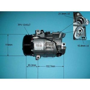 Compressor (AirCon Pump) Renault Laguna Coupe 2.0 Dci Diesel (Sep 2008 to 2023)