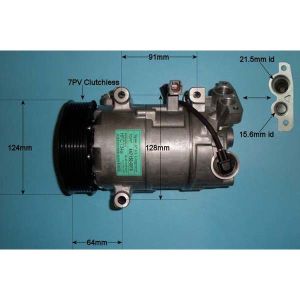 Compressor (AirCon Pump) Renault Grand Scenic 1.9 Dci Diesel (Jan 2011 to 2023)