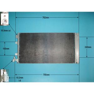 Condenser (AirCon Radiator) Renault Fluence 1.6 16v Petrol (Feb 2010 to Mar 2011)