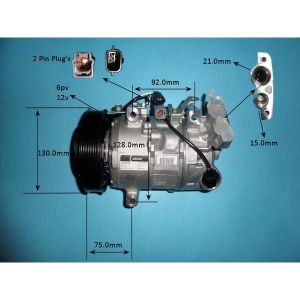 Compressor (AirCon Pump) Renault Megane 1.5 Dci Diesel (Nov 2008 to Dec 2010)