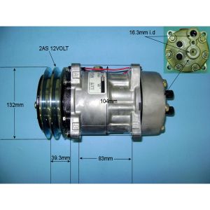 Compressor (AirCon Pump) Rolls Royce Silver Spirit 6.8 Petrol Automatic (Oct 1986 to Jul 1993)