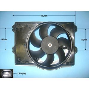 Condenser Cooling Fan Rover 400 1.4 (414 16V) Petrol (May 1995 to Jun 1999)