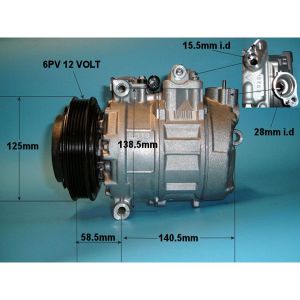 Compressor (AirCon Pump) Rover 75 2.0 TD Diesel (Feb 1999 to Dec 2007)